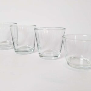 Üveg mécsestartók-vegyes méret