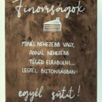 Fa tábla – Finomságok